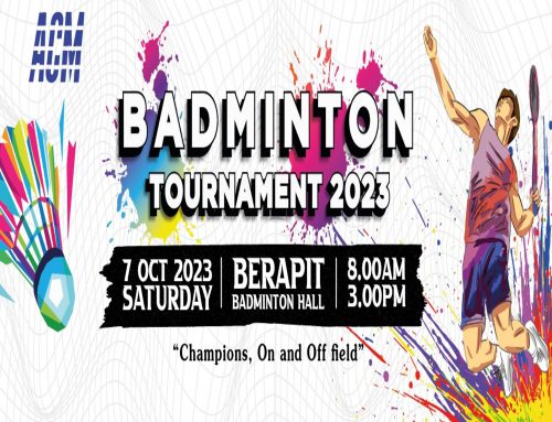 ACM Badminton Tournament 7 October 2023